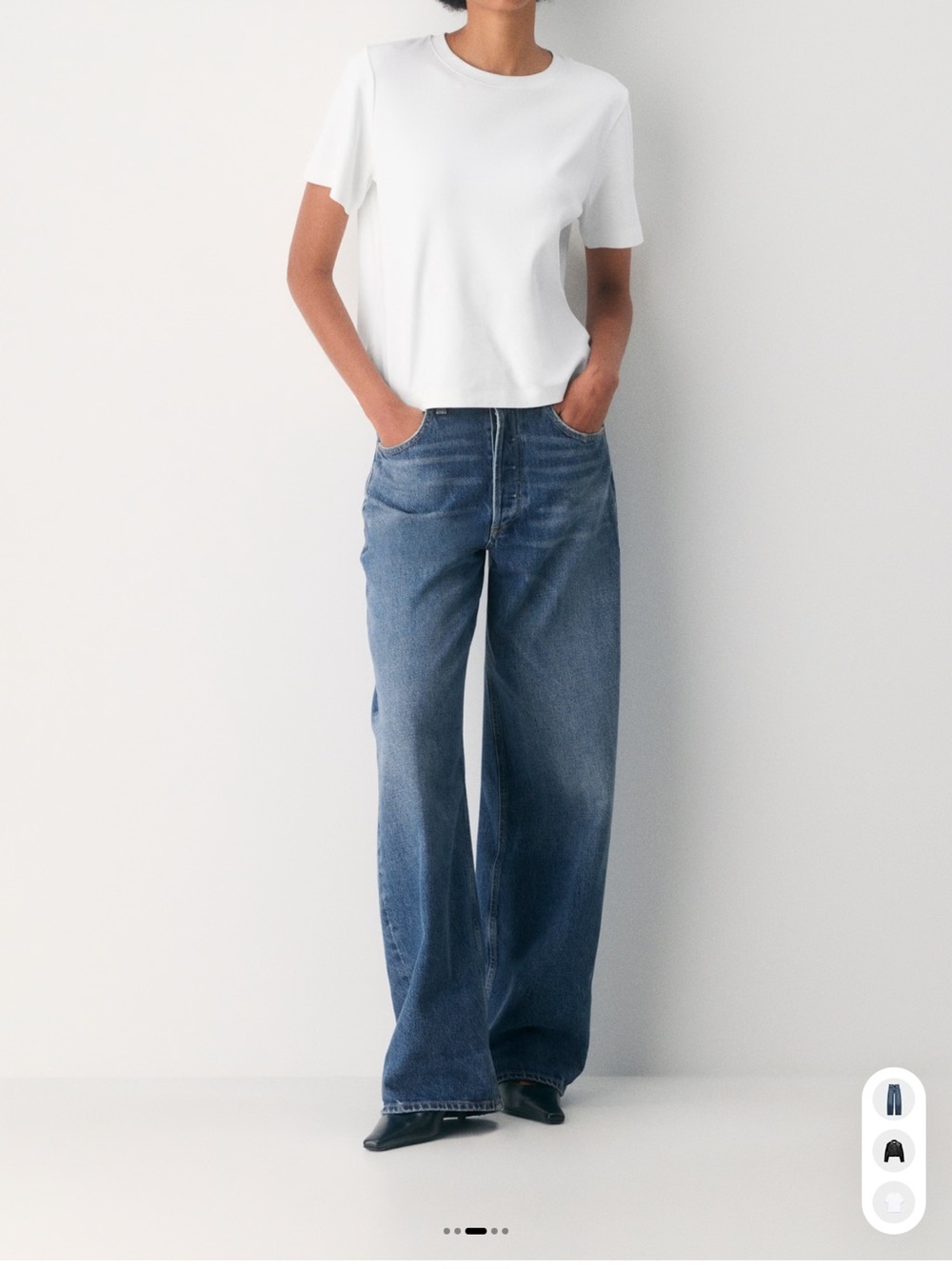 Citizens Of Humanity Ayla baggy cuffed jeans size 29 perfect condition